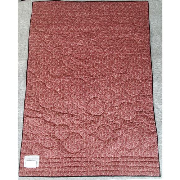 Beautiful Quilted Art 35.5"x50" Wall Hanging signed by Artist - Circling Africa - Picture 7 of 12